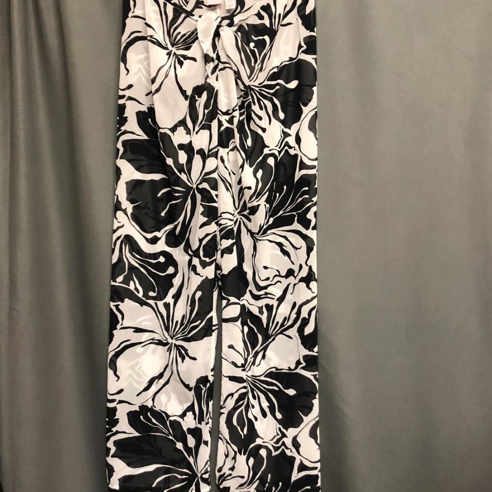 Victoria’s Secret semi sure swimsuit cover-up abstract floral print pants